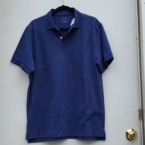 J Crew men's slim fit blue short sleeve shirt